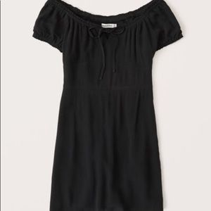 Abercrombie ruched neck mini dress NWT
